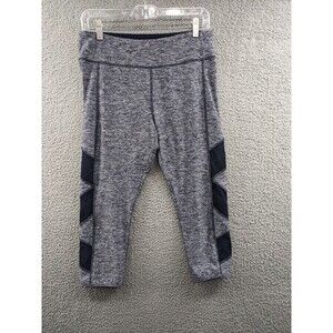 Vogo Athletica Women's size Large Blue Capri Leggings RN#138065